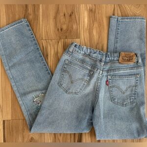 Levi's Girls Denim Jeans in Light Blue